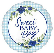 Baby Boy in Bloom 27in SuperShape Balloon