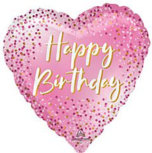 Birthday Sparkle 18in Mylar Balloon