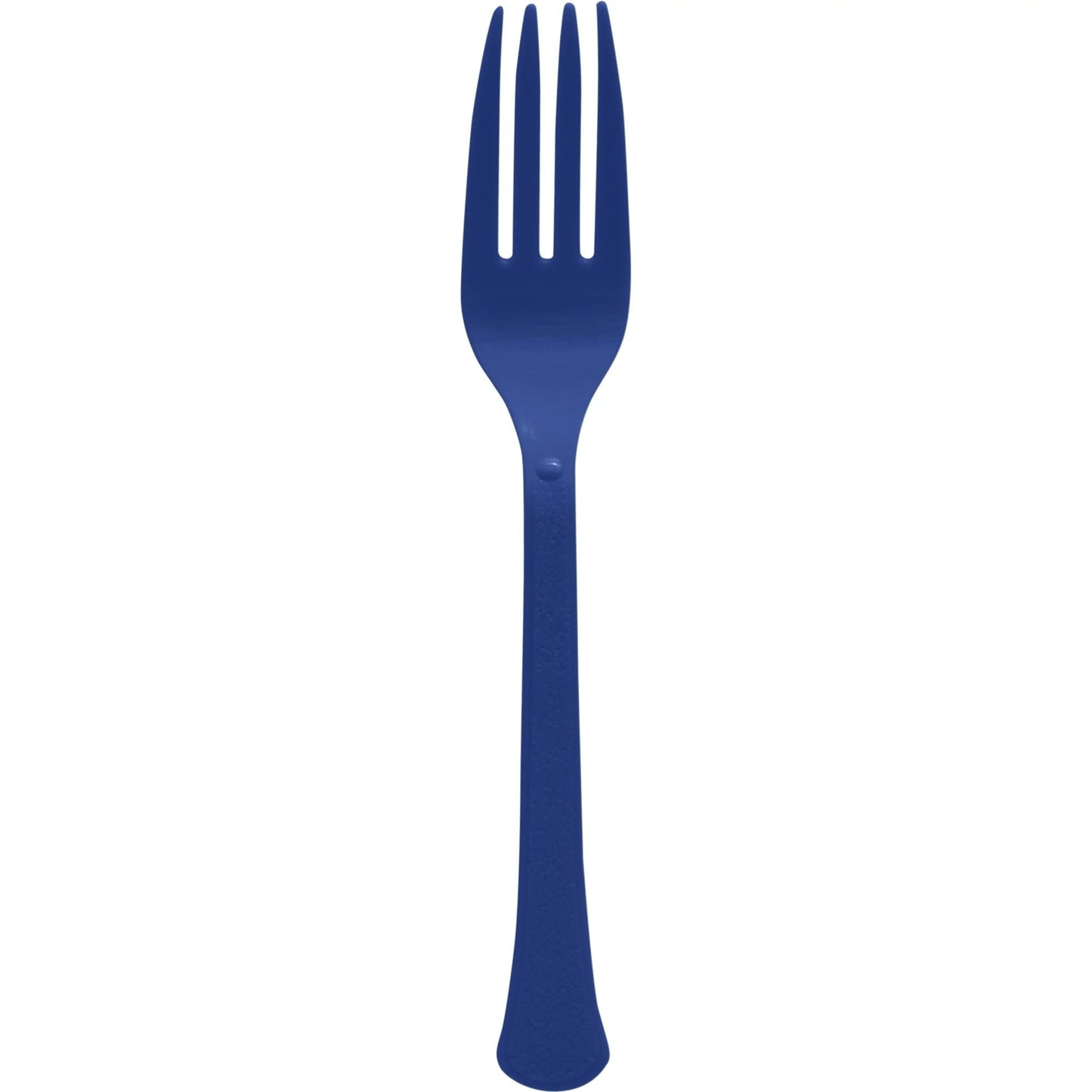 Navy Blue Premium Plastic Forks 20ct