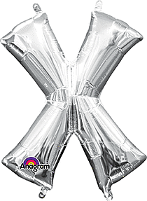 34in Letter Balloon: X