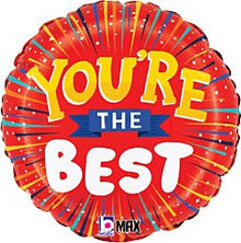 You're The Best 18in Mylar Balloon