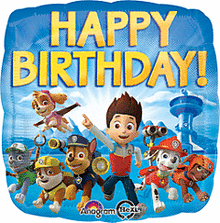Paw Patrol 18in Mylar Balloon