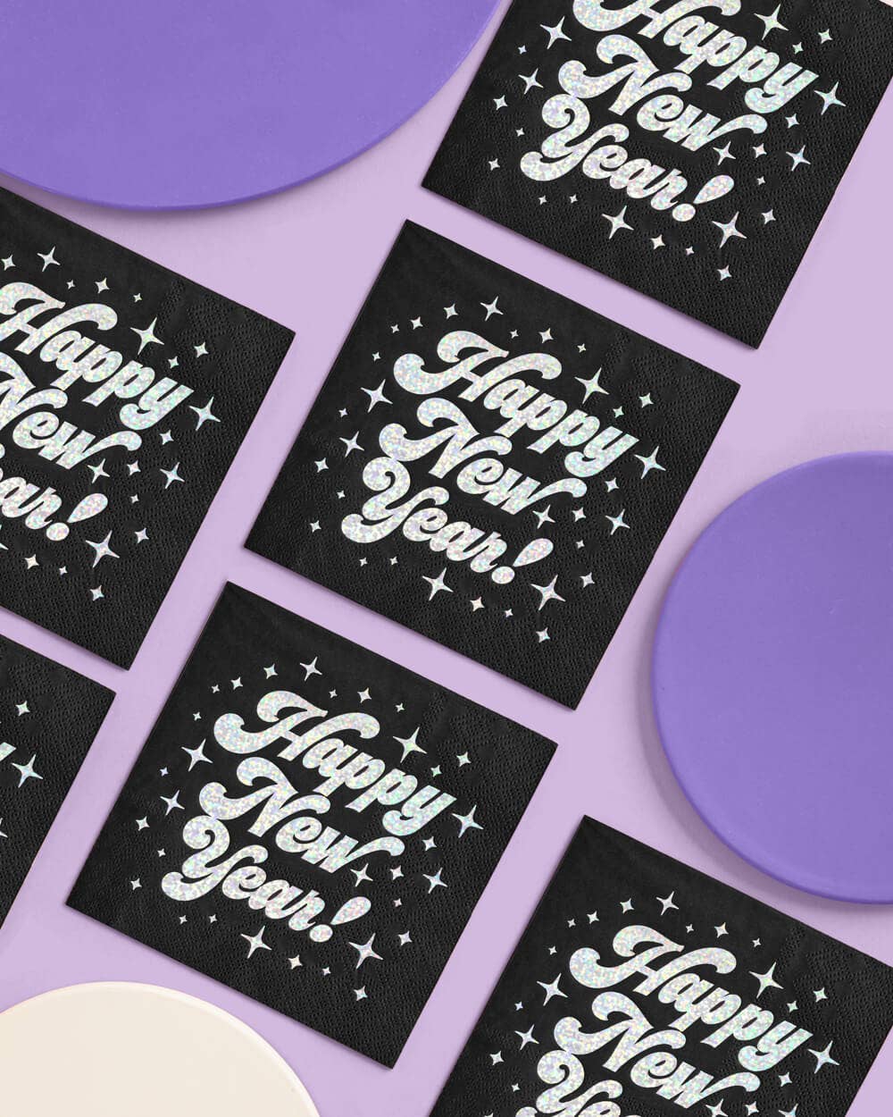 Happy New Year! Foil Napkins - 25ct