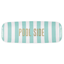 Poolside Summer Plastic Serving Tray - Foil Stamping