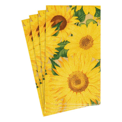 Sunflowers Guest Towels 15ct