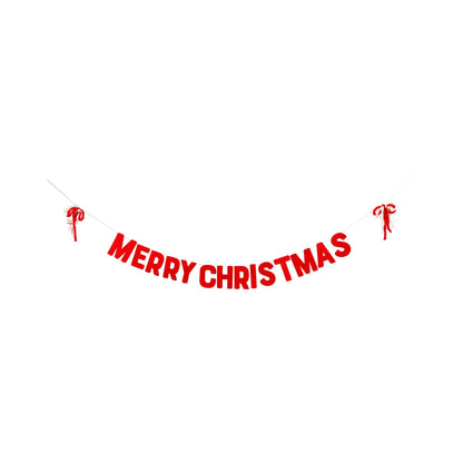 Thick Felt Merry Christmas Banner