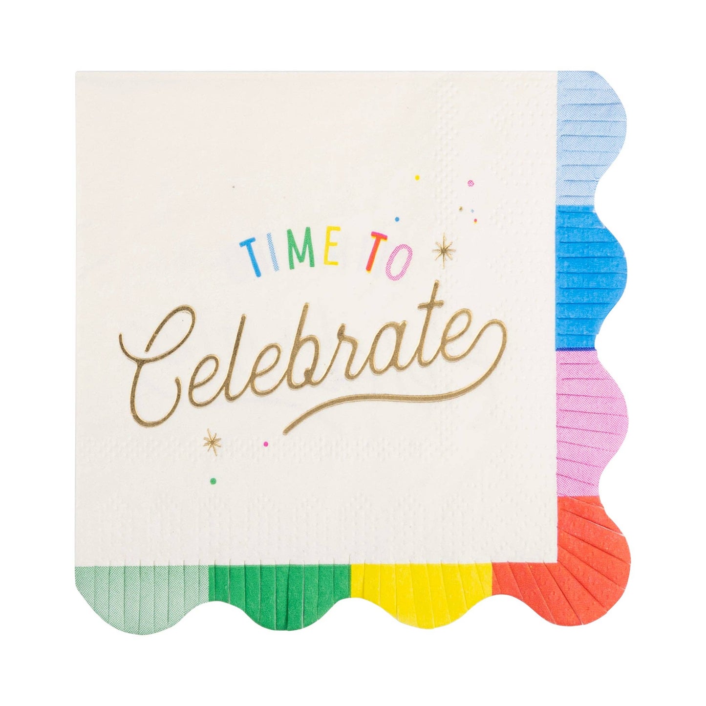 Time to Celebrate Cocktail Napkins 18ct