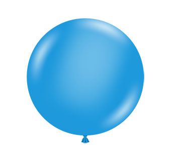 18in Helium Inflated Latex Balloon - Blue (TufTex)