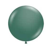 18in Helium Inflated Latex Balloon - Evergreen (TufTex)