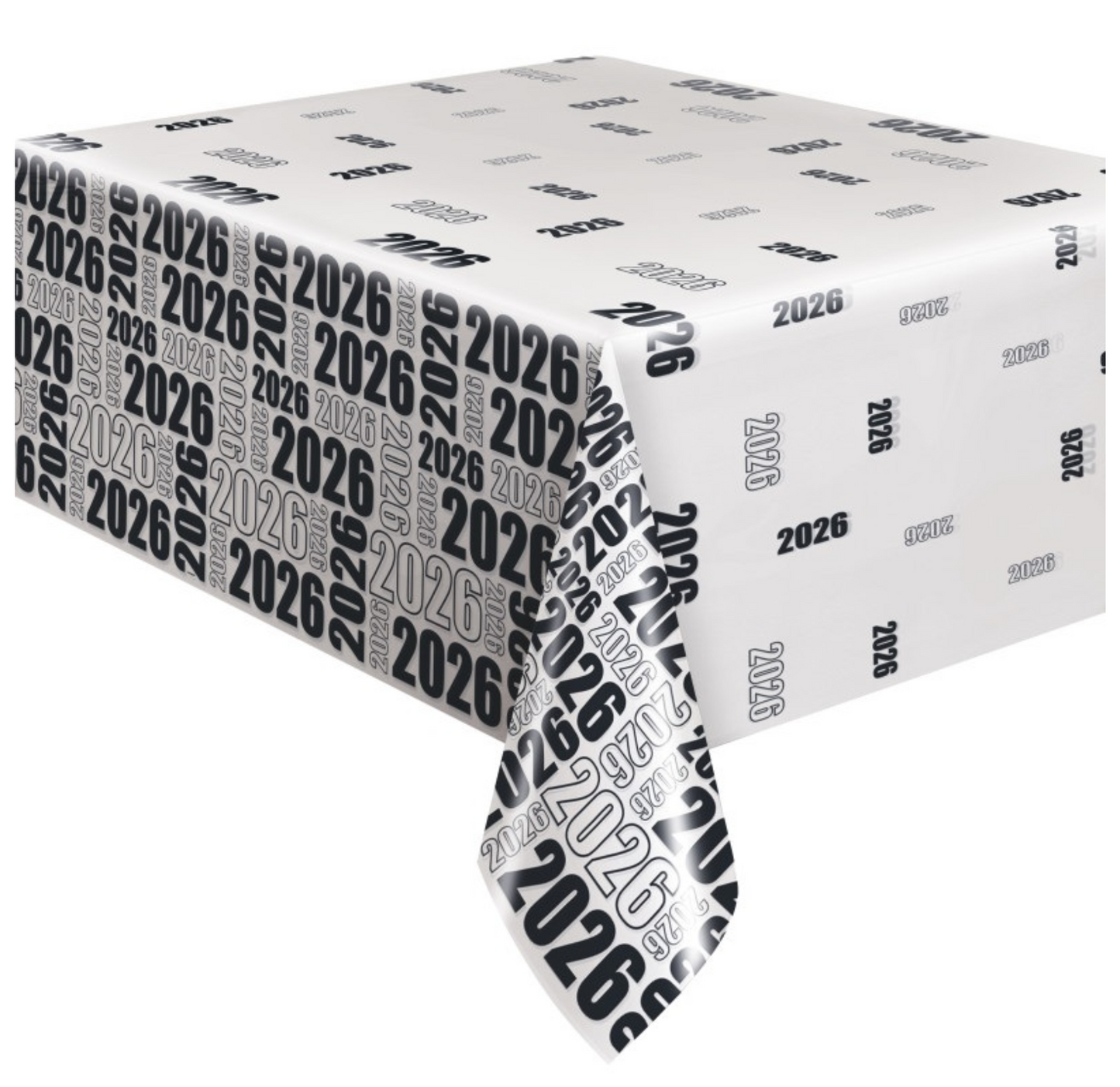Clear 2026 Rectangular Plastic Table Cover 54 x 108