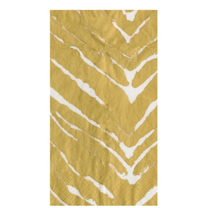 Wild Kingdom Gold Premium Guest Towels 15ct