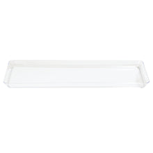 Clear Plastic Tray 6" x 15.5”