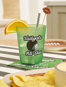 Tailgate Football All-Star Frost Flex 16oz Cups 8ct