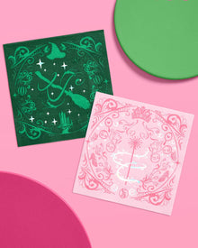 Wicked Witch Pink & Green Napkins 24ct