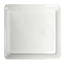 White Square Tray 16in