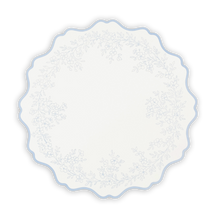 Floral Elegance Blue Placemats 12ct