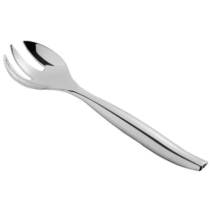10in Silver Plastic Serving Forks 2ct