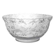Decorative Punch Bowl Clear