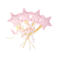 Princess Puffy Felt Wand Set 4ct