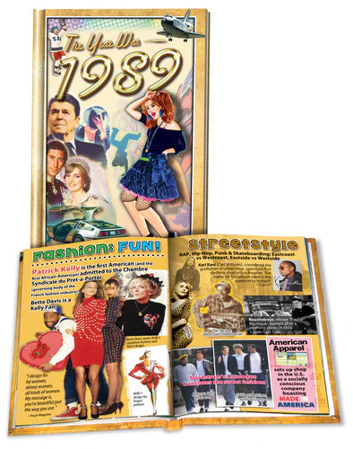Mini Book The Year Was 1989