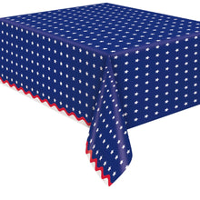 Peppy Patriotic Paper Table Cover 54X84