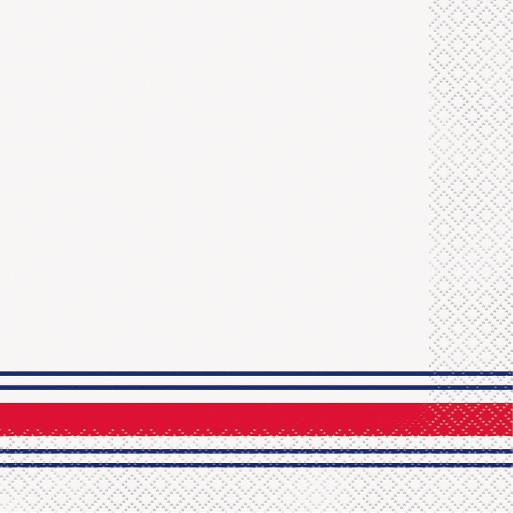 Peppy Patriotic Luncheon Napkins 16ct