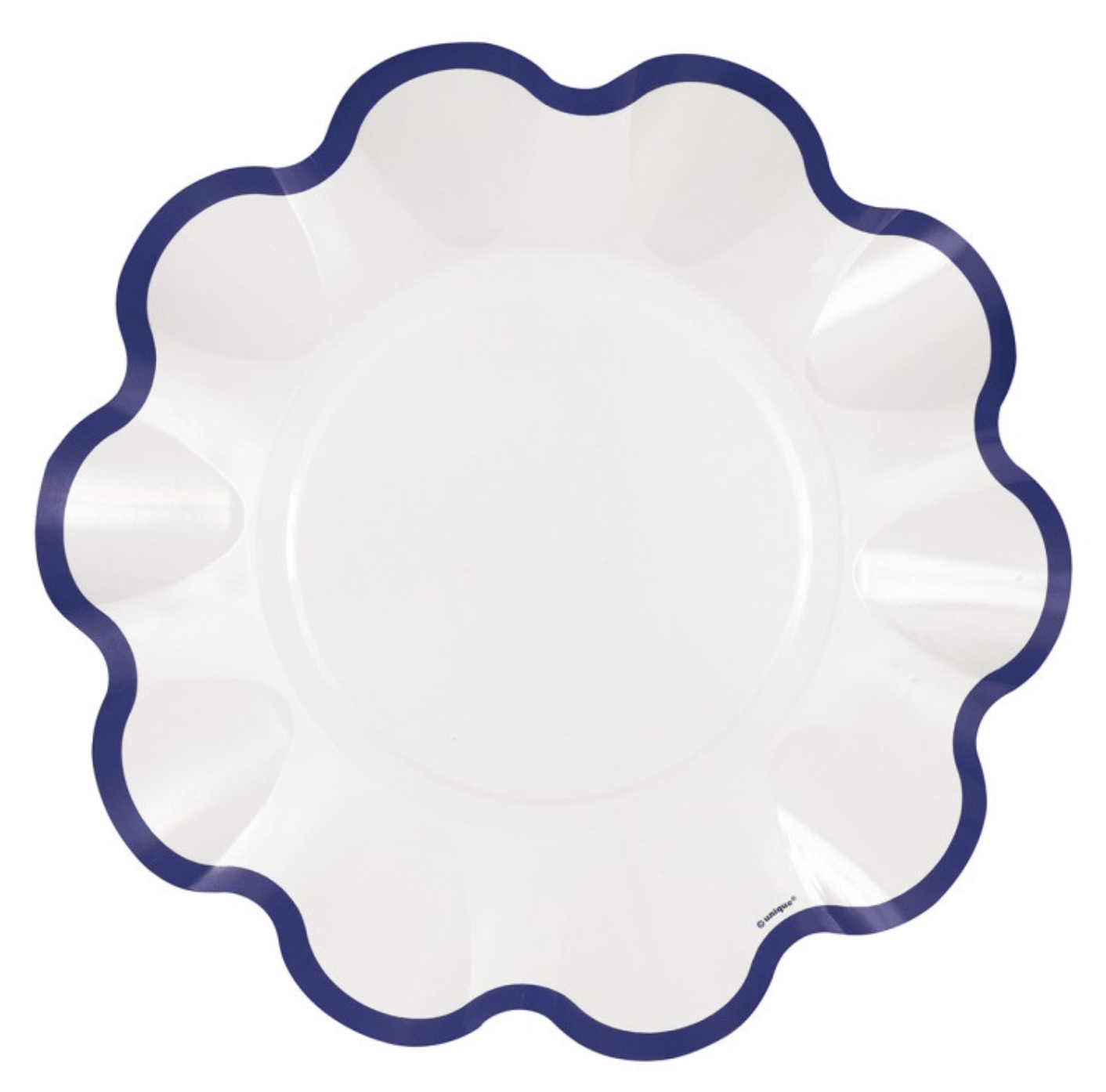Peppy Patriotic 10in Shaped Plates 8ct