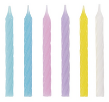Birthday Candles - Assorted Colors 24ct
