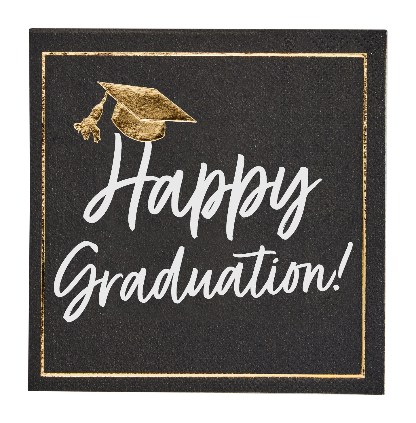 Classic Grad Cocktail Napkins A/26pk
