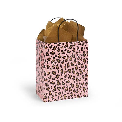 Lipstick Leopard Paper Gift Bags