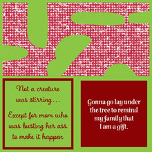 NAPKIN XMAS Gift | Funny Party Gift | Cocktail Napkin