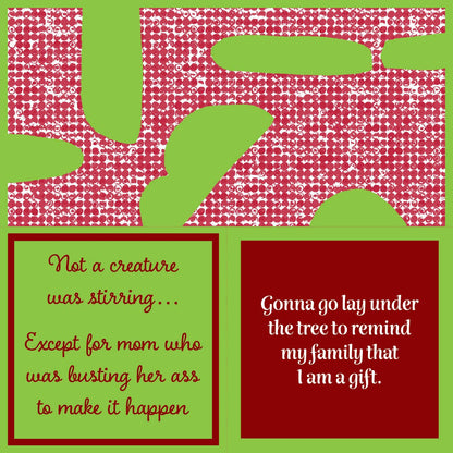 NAPKIN XMAS Gift | Funny Party Gift | Cocktail Napkin