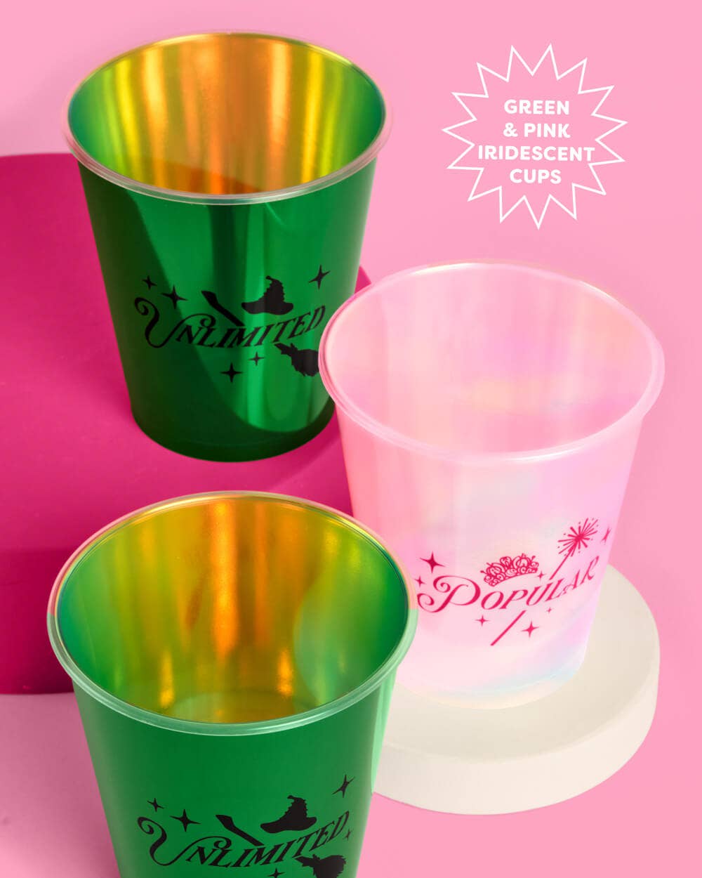 Wicked Witch Plastic Cups - 16ct