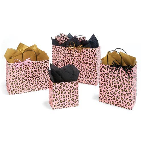 Lipstick Leopard Paper Gift Bags