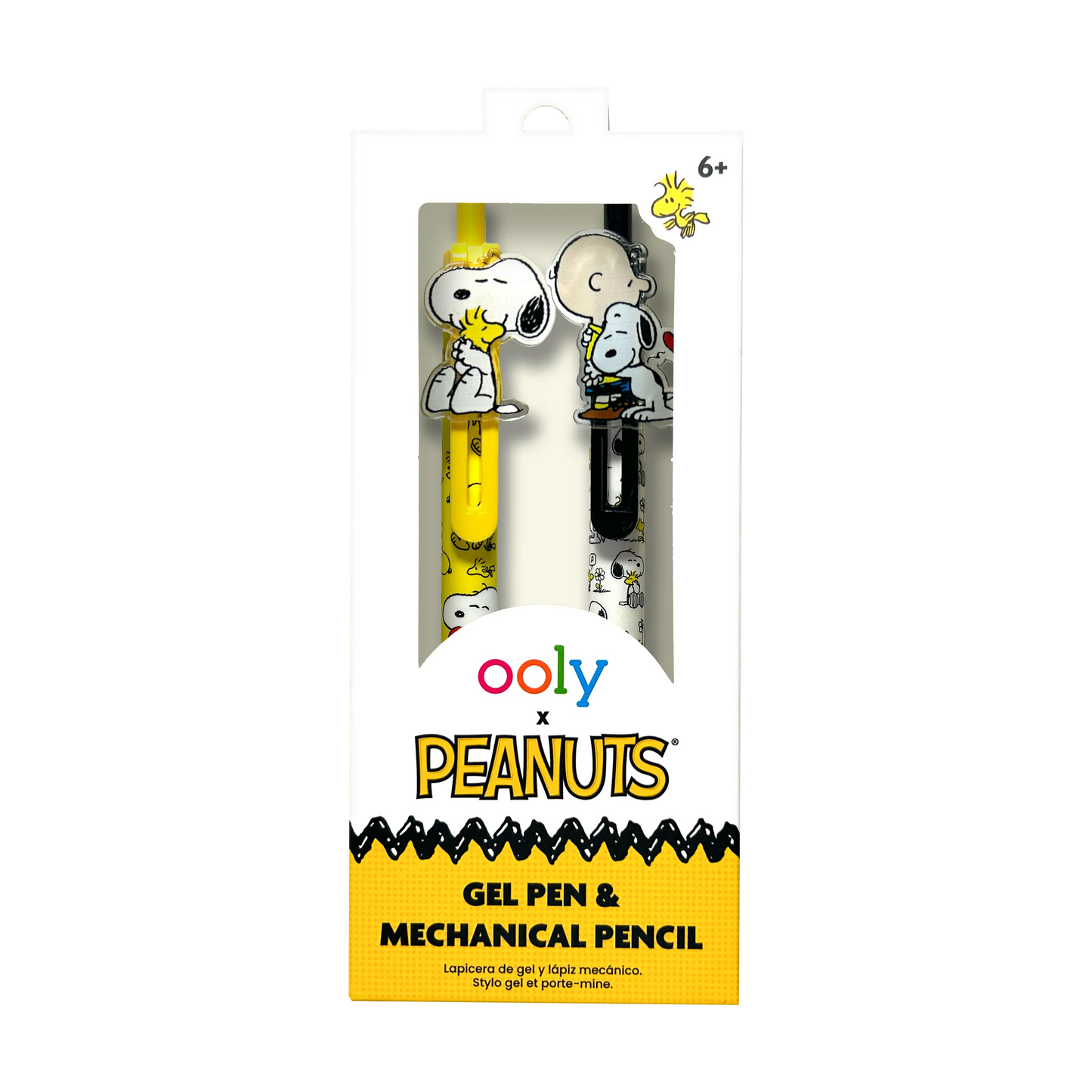 OOLY x Peanuts: Gel Pen & Mechanical Pencil (Set of 2)