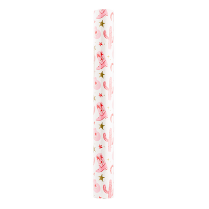 Cowgirl Paper Table Runner
