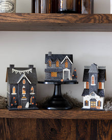 Haunted Light-Up Home