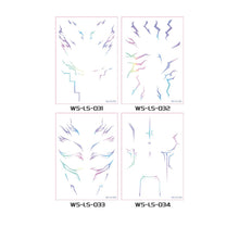 K-Pop Demon Hunters Rumi Temporary Face Tattoo Sticker 4ct