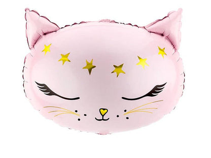 #063 Pink Cat 19in Balloon
