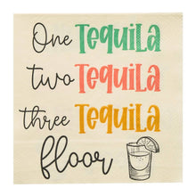 'One Tequila, Two Tequila' Cocktail Napkins 26ct