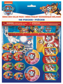 Paw Patrol Favor Pack 48ct