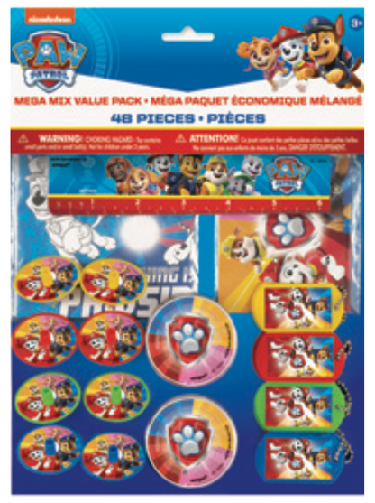 Paw Patrol Favor Pack 48ct