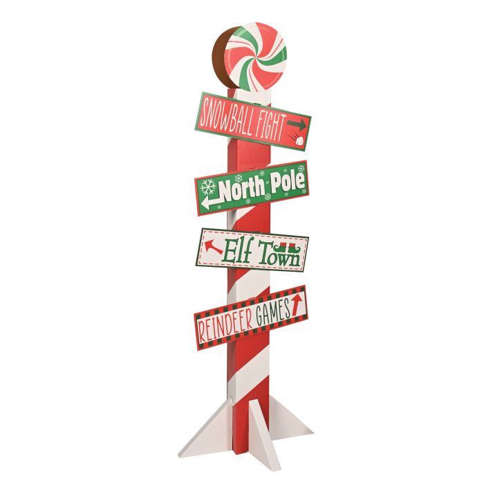 3-D North Pole Directional Post Prop