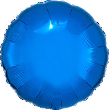 Royal Blue Round 18in Solid Mylar