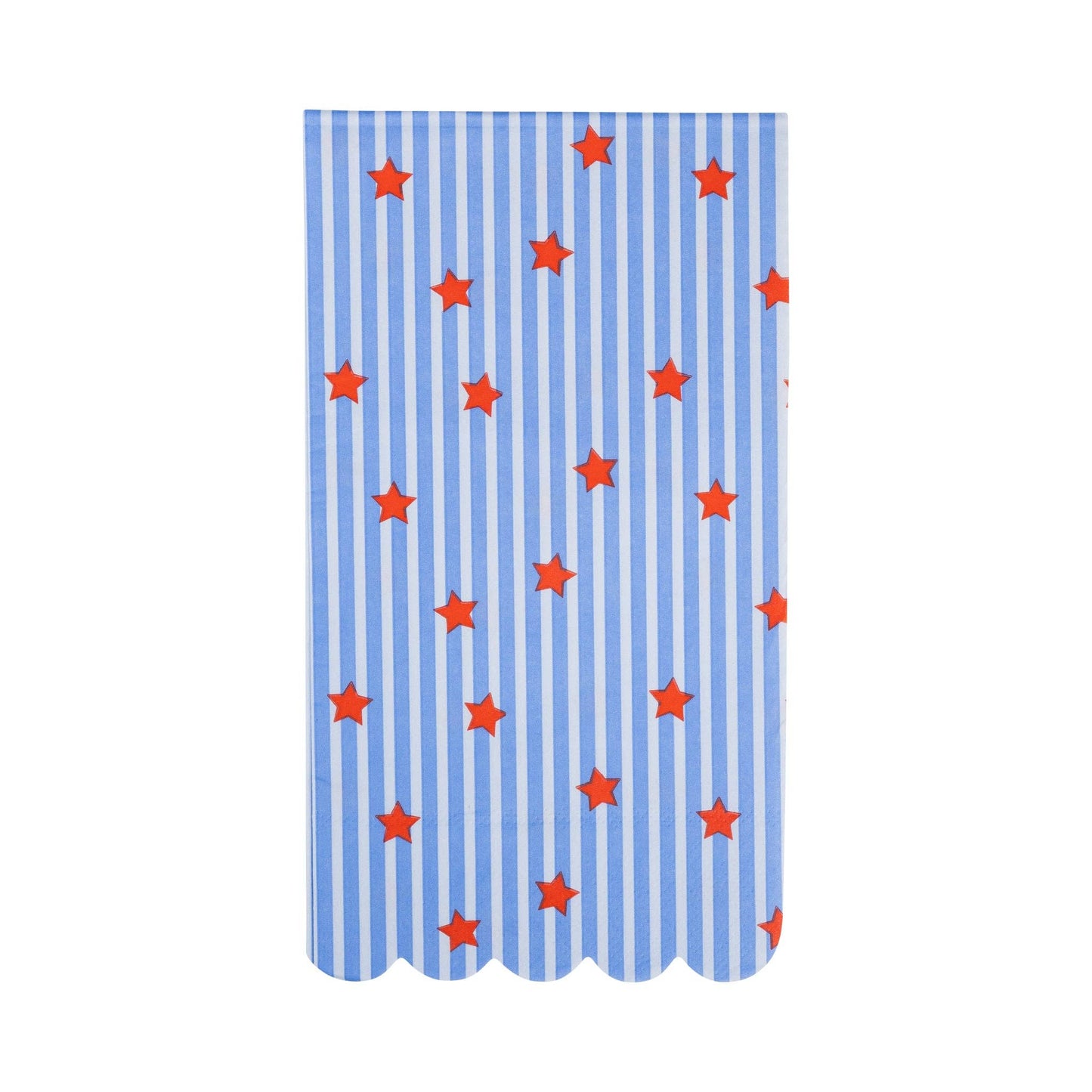 Stripes and Stars Paper Guest Napkins 24ct