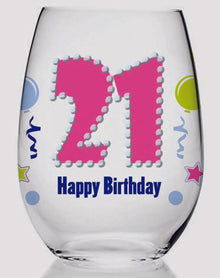 Stemless Wine Glass - 21