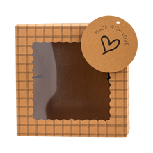 Made with Love Kraft Cookie Box 6ct
