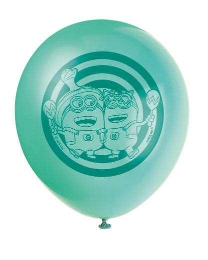Despicable Me 4 Assorted 12in Latex Balloons 8ct