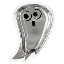 Bats & Boos Halloween Ghost Shaped Dinner Plates 8ct - Foil Board