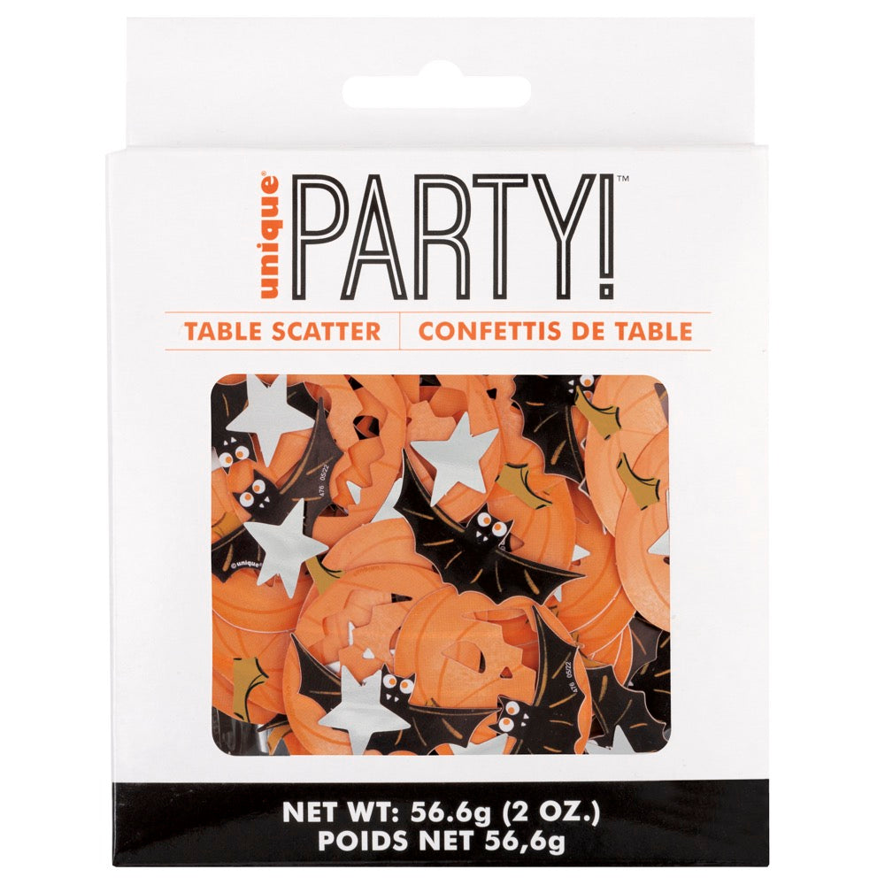 Bats & Boos Halloween Jumbo Foil Confetti 2 oz